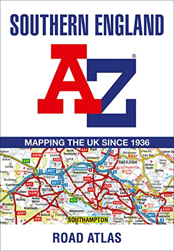 Southern England A-Z Road Atlas von A-Z Map